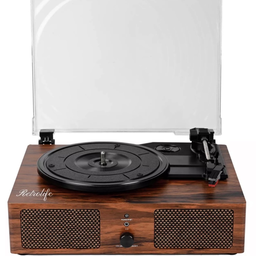 Vintage style record player